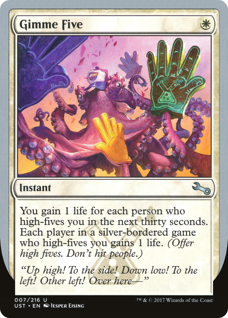 Gimme Five Card Image