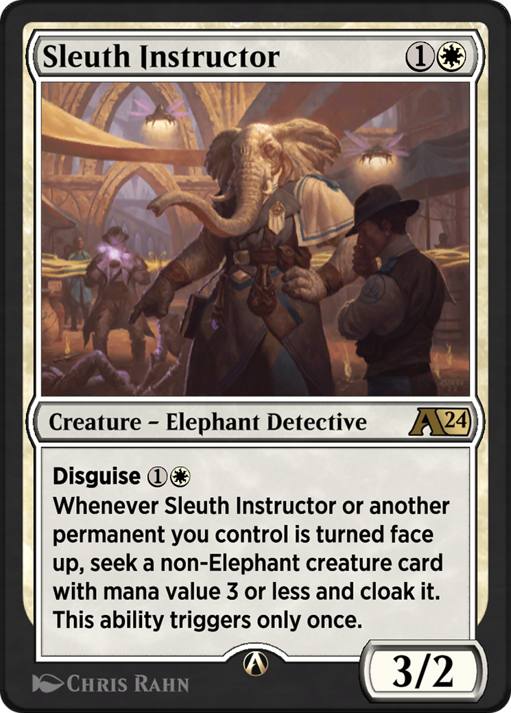 Sleuth Instructor Card Image