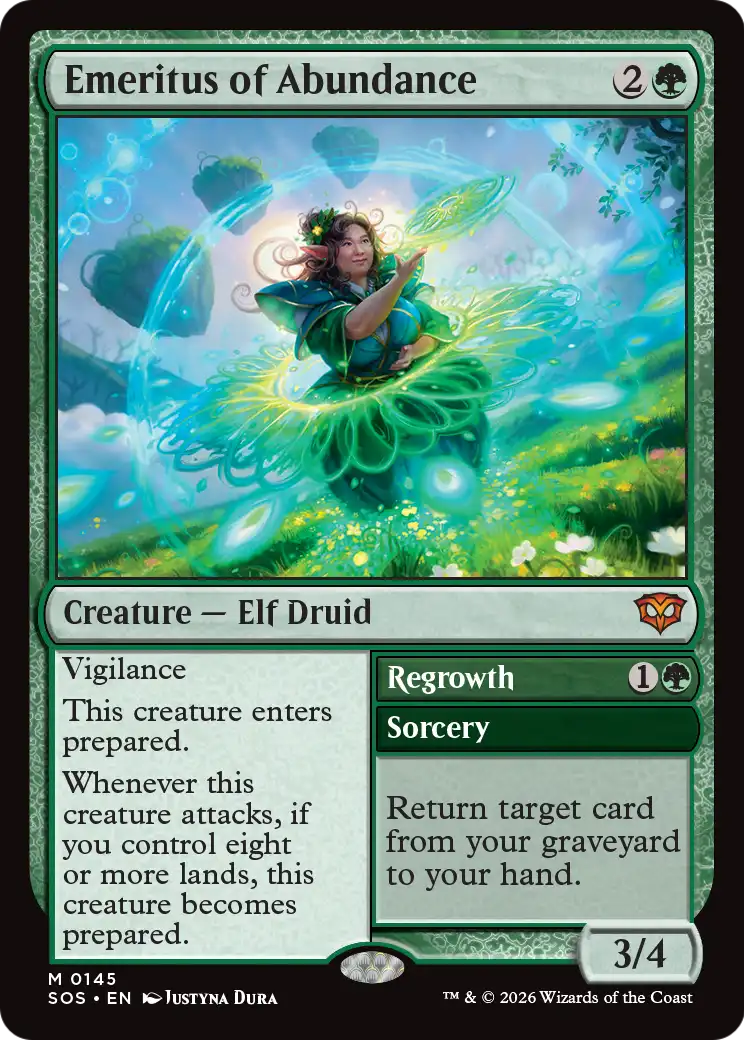 Regrowth Magic: The Gathering card