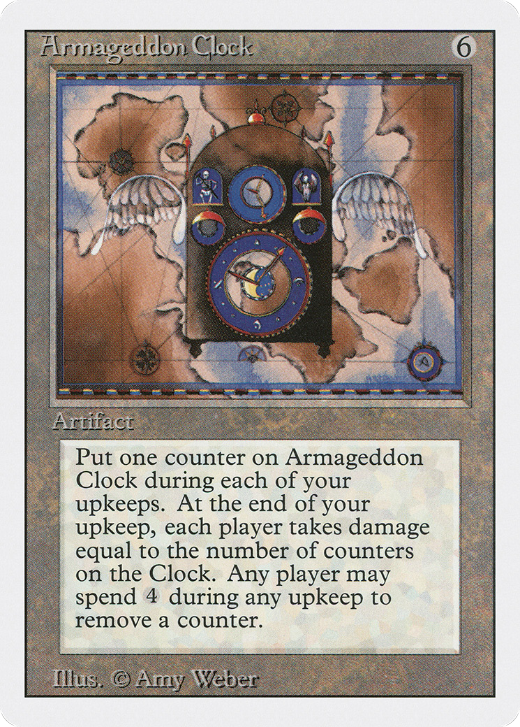 Armageddon Clock Card Image