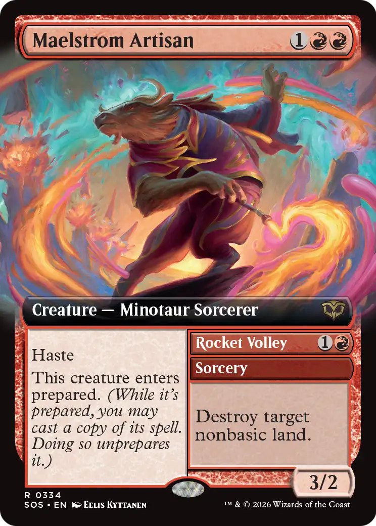 Rocket Volley Magic: The Gathering card