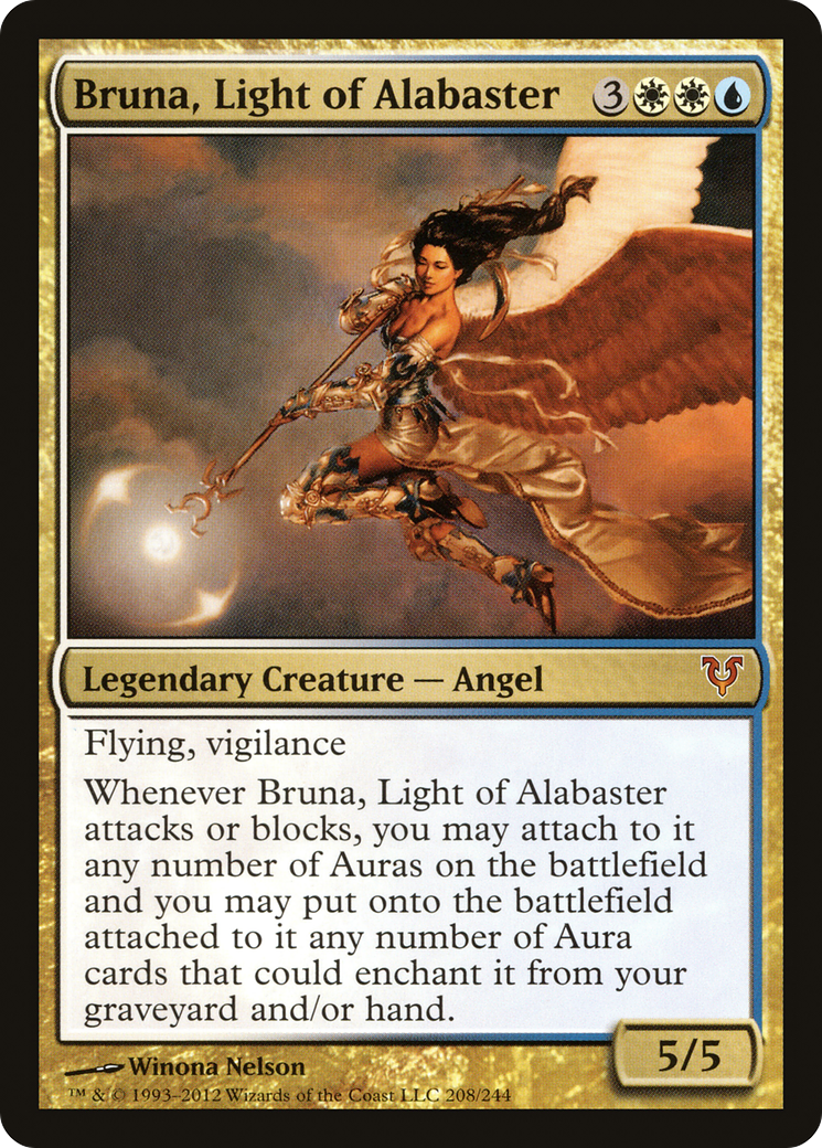Bruna, Light of Alabaster Card Image