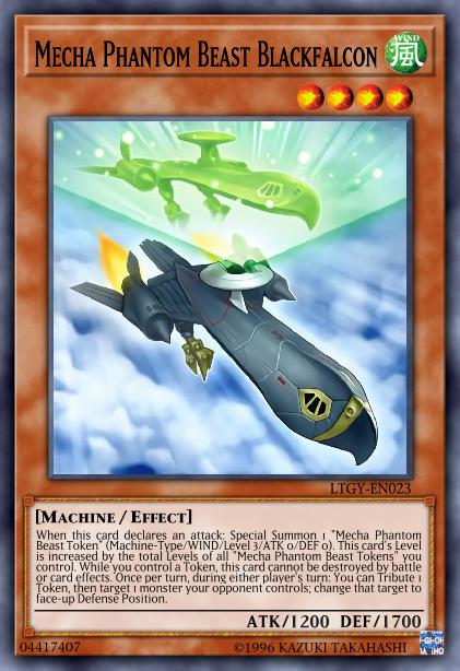 Mecha Phantom Beast Blackfalcon Card Image