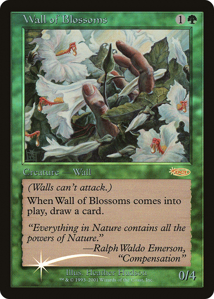 Wall of Blossoms Card Image