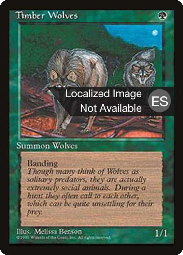 Timber Wolves Card Image