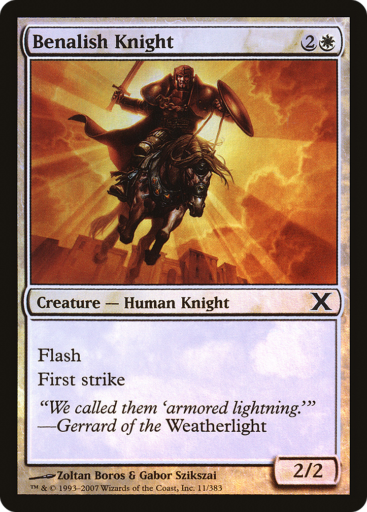 Benalish Knight Card Image