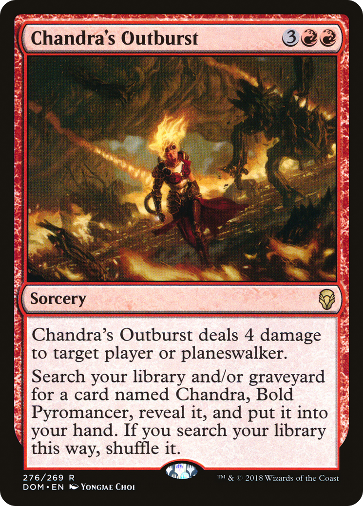 Chandra's Outburst Card Image