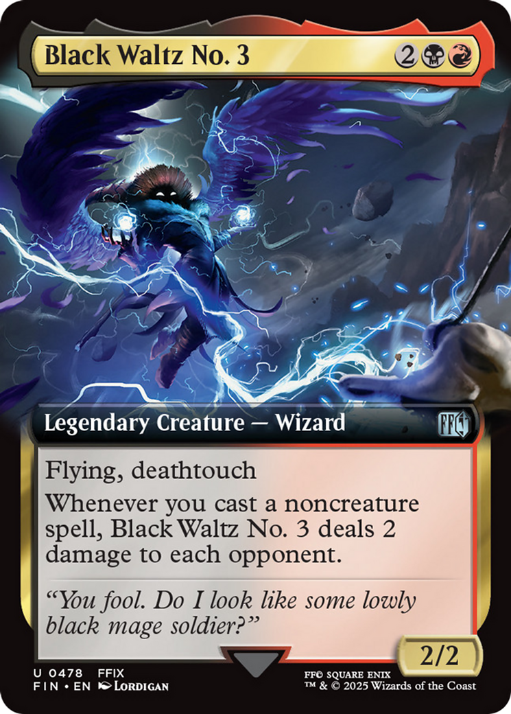 Black Waltz No. 3 Card Image