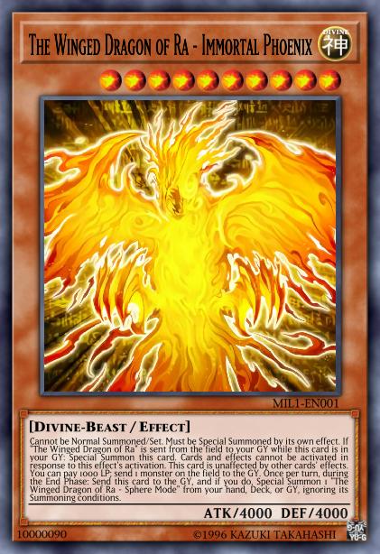 The Winged Dragon of Ra - Immortal Phoenix Card Image