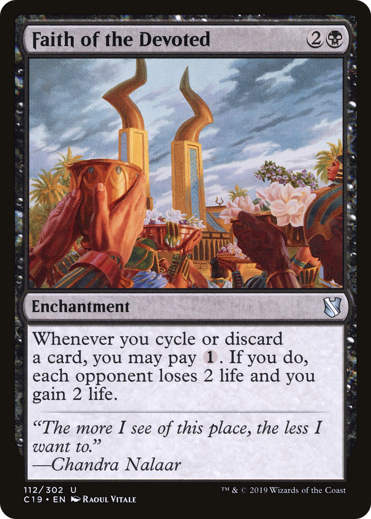 Faith of the Devoted Card Image