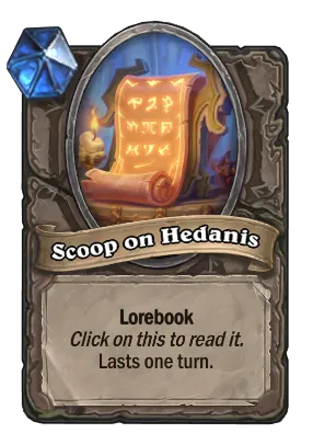 Scoop on Hedanis Card Image