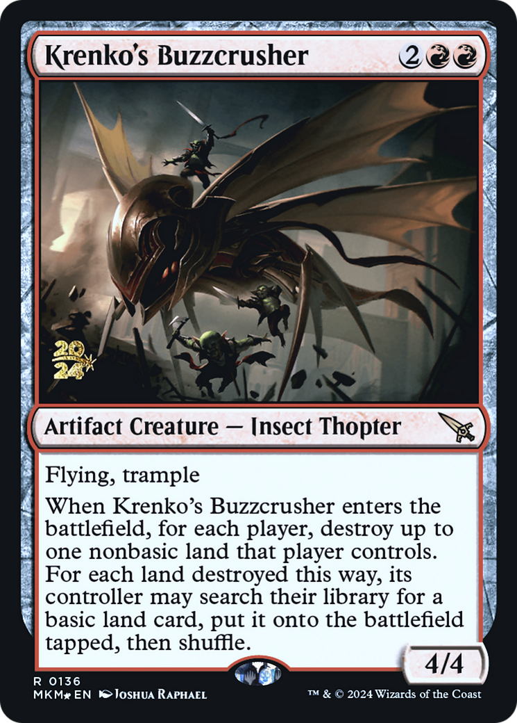 Krenko's Buzzcrusher Card Image