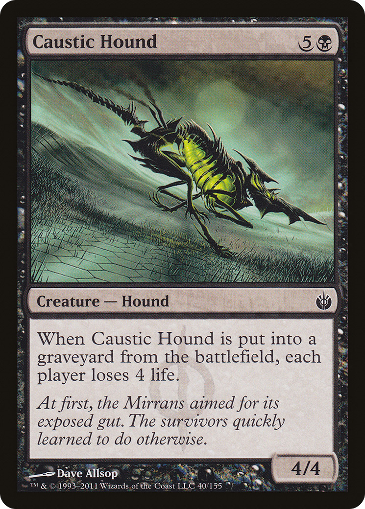 Caustic Hound Card Image