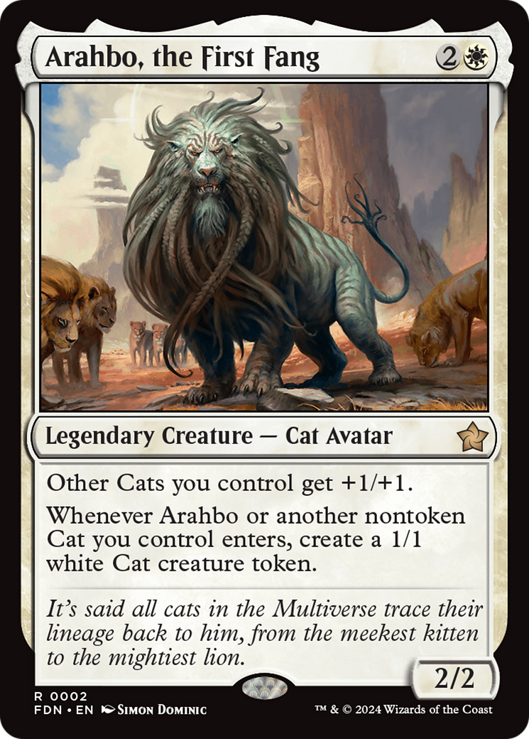 Arahbo, the First Fang Card Image