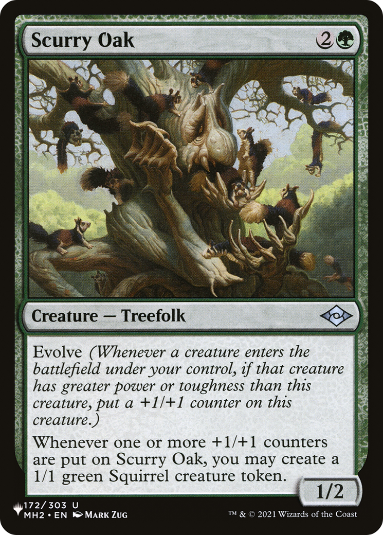 Scurry Oak Card Image