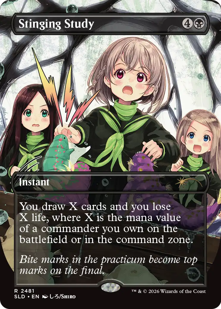 Stinging Study Card Image