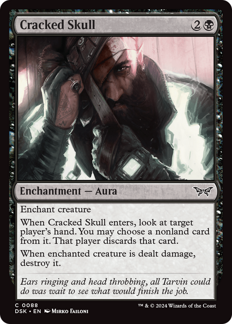 Cracked Skull Card Image