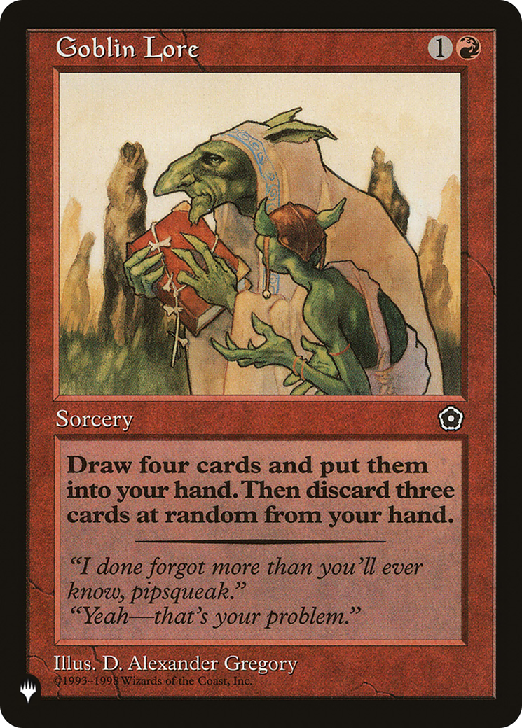 Goblin Lore Card Image