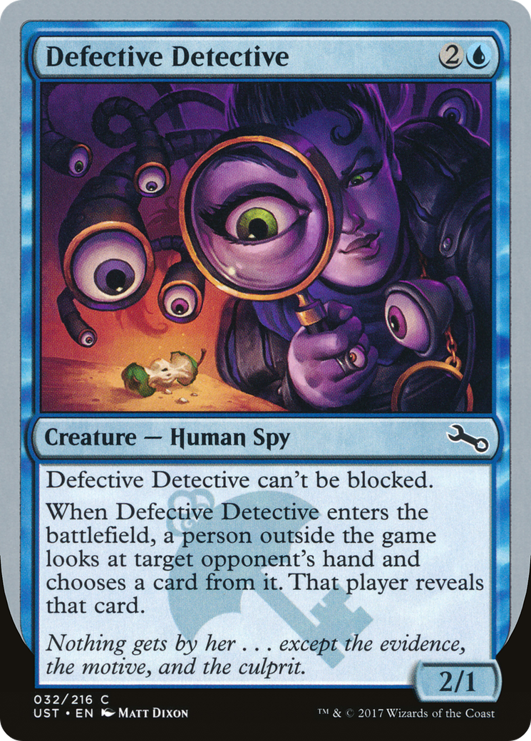 Defective Detective Card Image