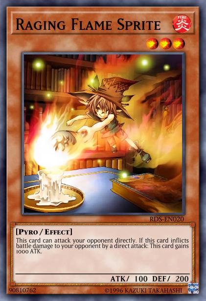 Raging Flame Sprite Card Image