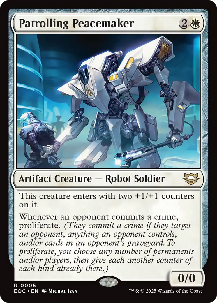 Patrolling Peacemaker Card Image