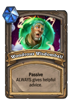 Wondrous Wisdomball Card Image