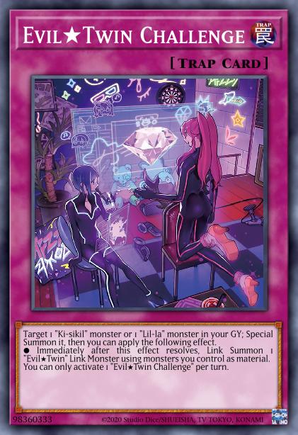 Evil★Twin Challenge Card Image