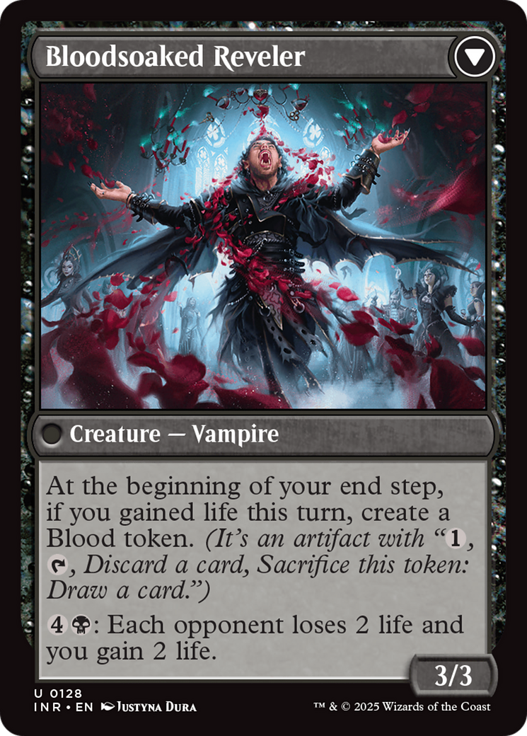 Restless Bloodseeker // Bloodsoaked Reveler Card Image