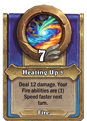 Heating Up {0} Card Image