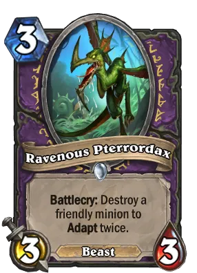 Ravenous Pterrordax Card Image
