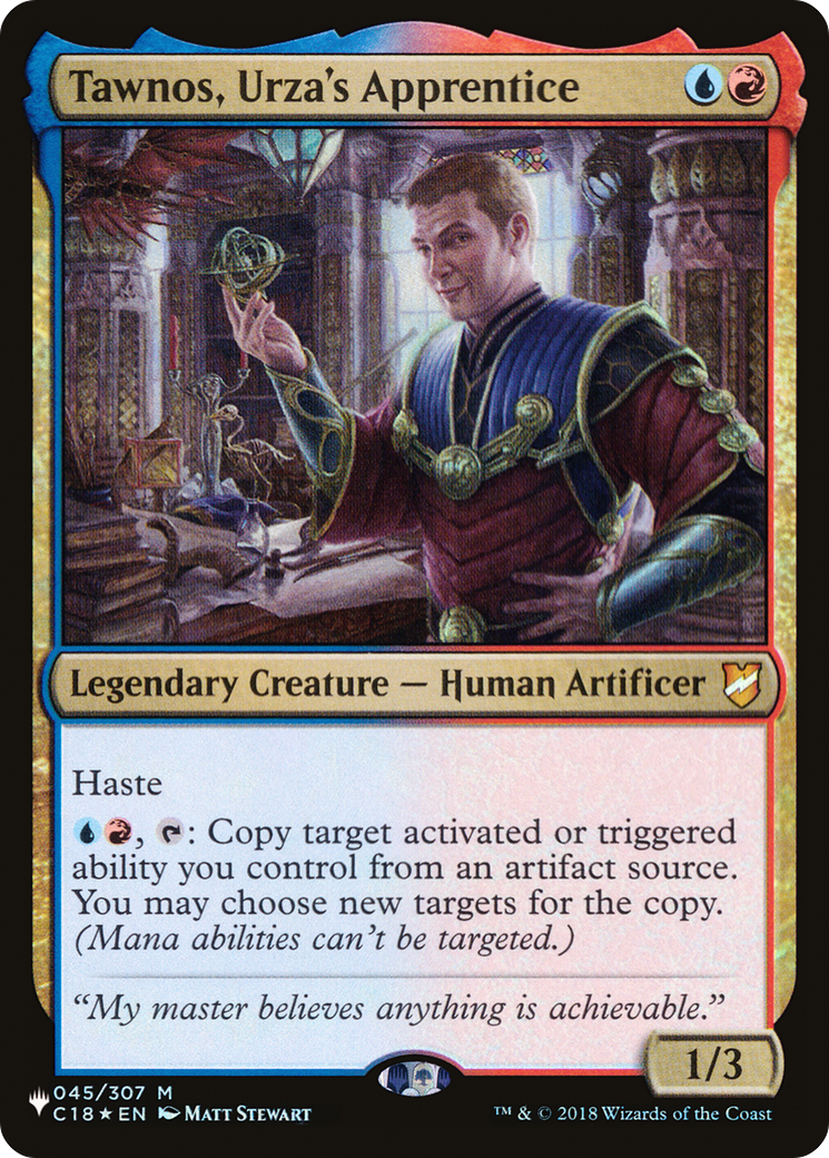 Tawnos, Urza's Apprentice Card Image