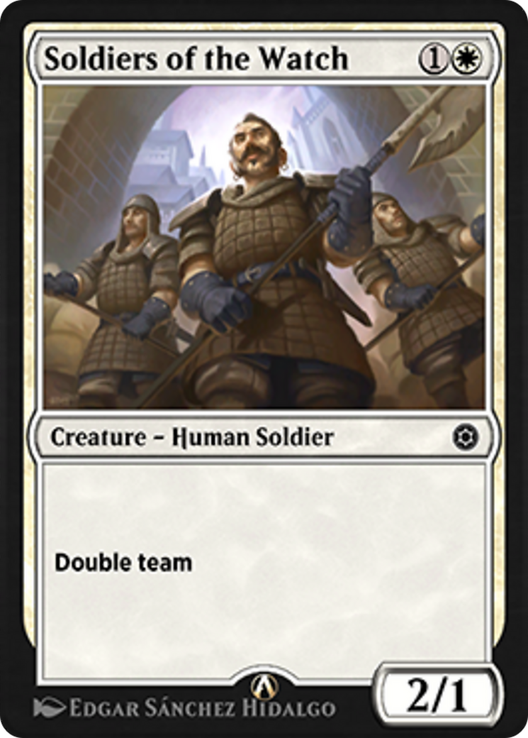 Soldiers of the Watch Card Image