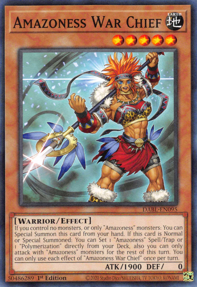 Amazoness War Chief Card Image