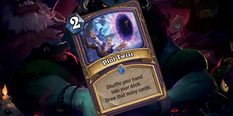 New Rare Warlock Spell - Plot Twist