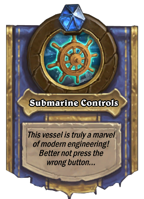 Submarine Controls Card Image
