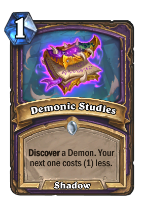 Demonic Studies Card Image