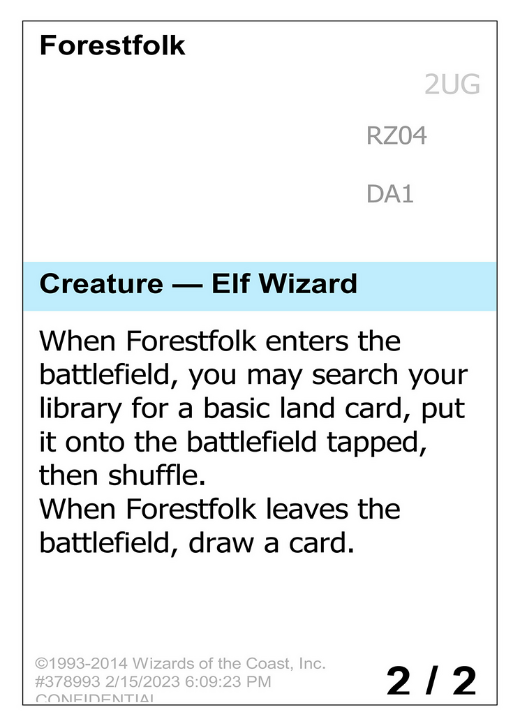 Forestfolk Card Image