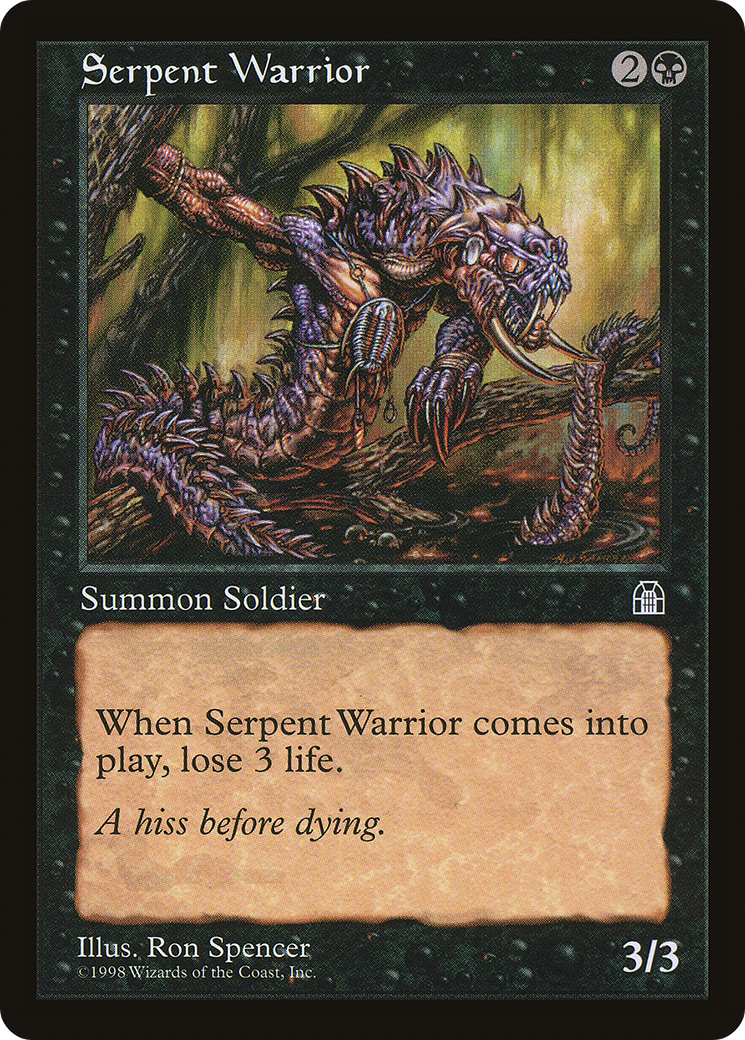 Serpent Warrior Card Image