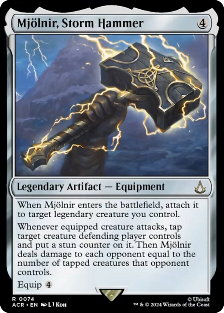 Mjölnir, Storm Hammer Card Image