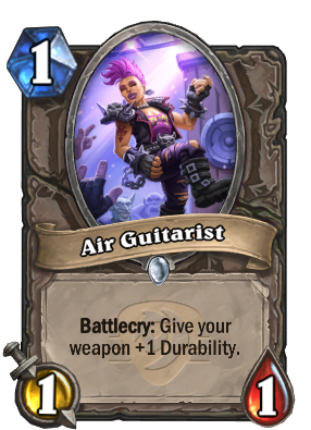 Air Guitarist Card Image