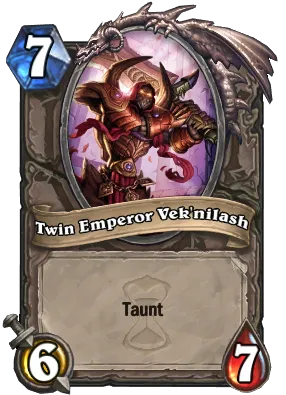 Twin Emperor Vek'nilash Card Image