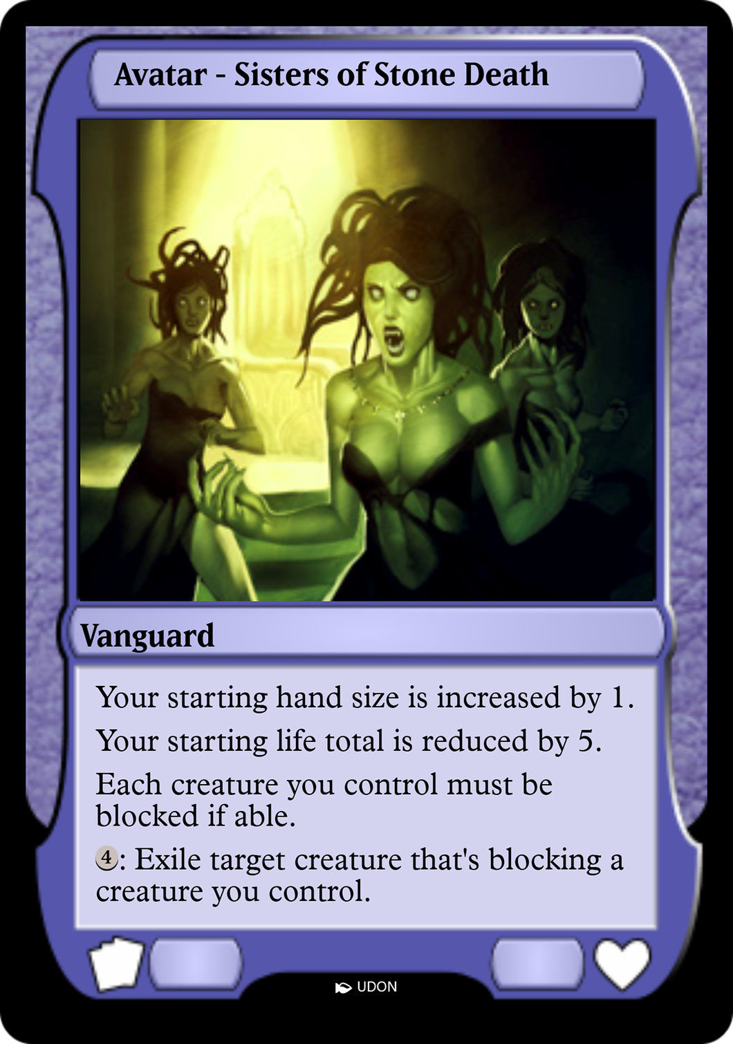 Sisters of Stone Death Avatar Card Image