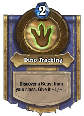 Dino Tracking Card Image