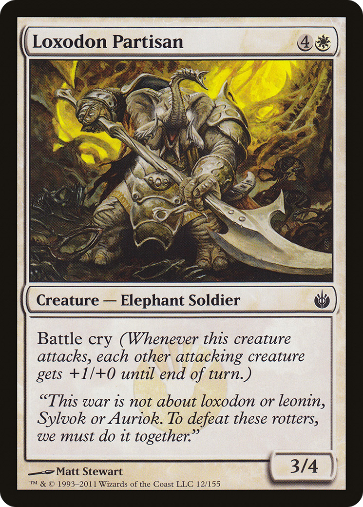 Loxodon Partisan Card Image