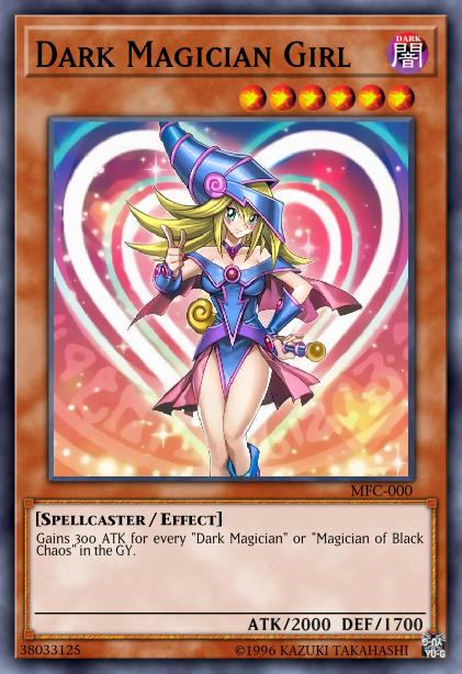 Dark Magician Girl Yu-Gi-Oh Card, Art 5