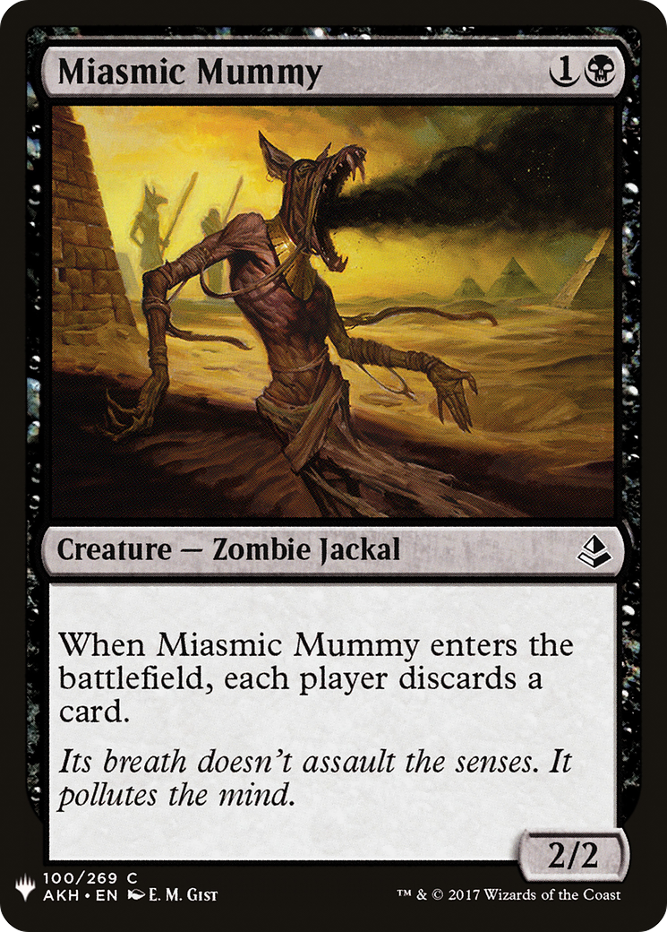 Miasmic Mummy Card Image