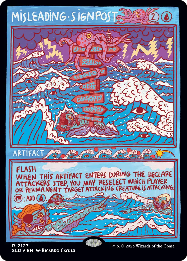 Misleading Signpost Card Image