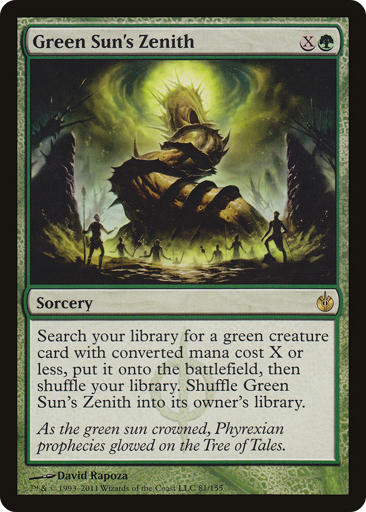 Green Sun's Zenith Card Image