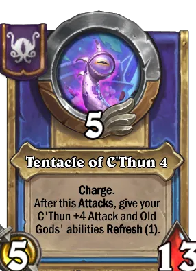 Tentacle of C'Thun 4 Card Image