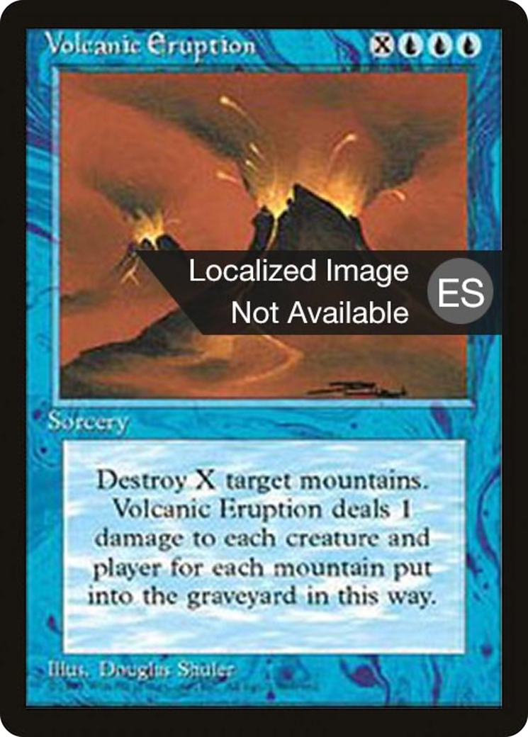 Volcanic Eruption Card Image